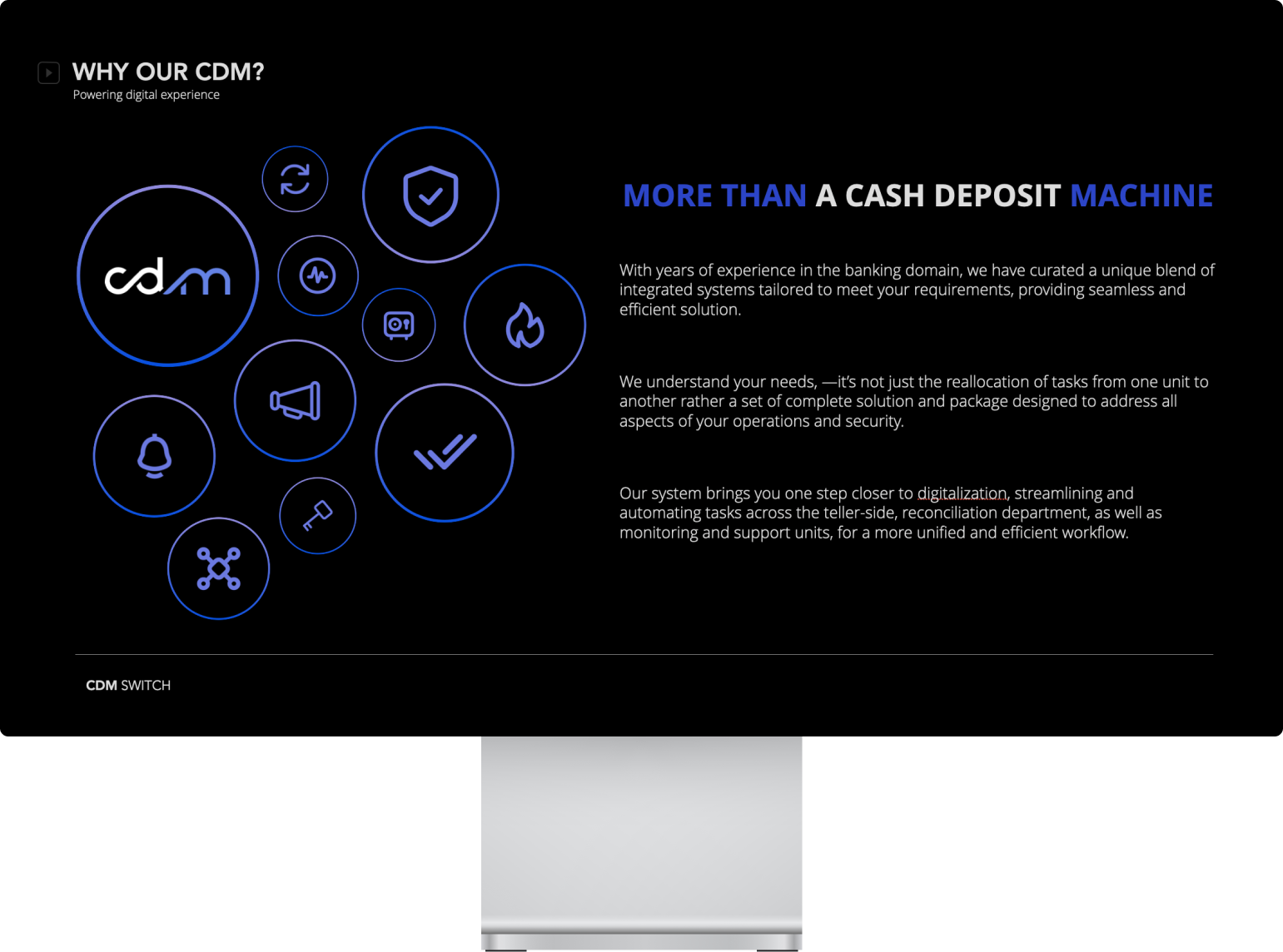 Cash Deposit Machine System Image